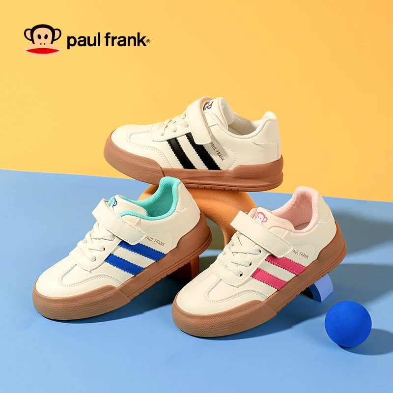 大嘴猴童鞋2024秋季款儿童板鞋校园百搭男童女童时尚休闲小白鞋