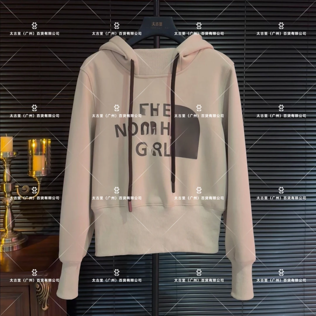 秋冬新款丨潮牌定制宽松长连帽设计气质轻奢长袖套头时尚加绒卫衣