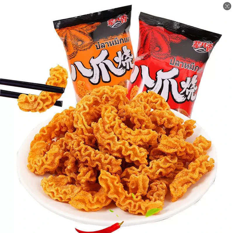 【新号专属】辈儿香八爪烧40g酥脆小吃追剧休闲食品儿时怀旧即食