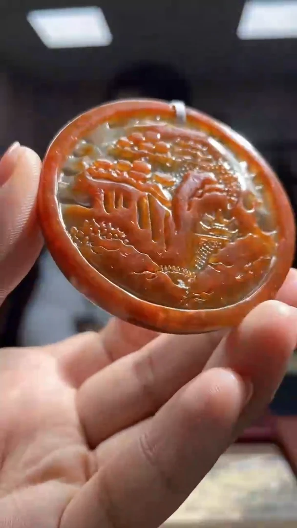 【闪购商品】翡翠颈饰未镶嵌6-挂件多样性发发其一