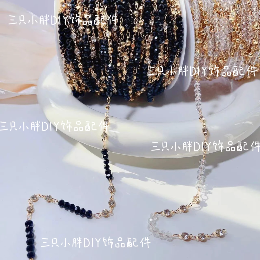 编号25 串珠链条 高保色百搭链条