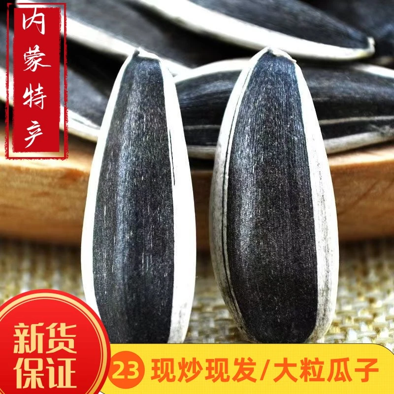 内蒙古葵瓜子新货大颗粒生瓜子新鲜炒熟原味瓜子大袋坚果炒货批发
