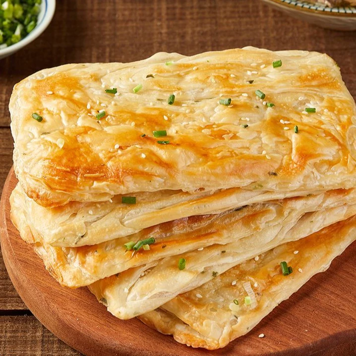 【粉丝福利】油酥烧饼坯淮南牛肉汤专用早餐速食6片千层手抓葱油饼