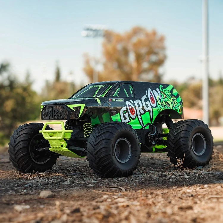 ARRMA 1/10 GORGON魔蛇后驱大脚越野车 RC遥控电动有刷模型车玩具