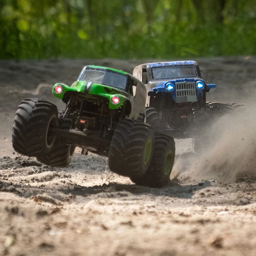LOSI 1/8 LMT掘墓者 RC遥控电动四驱模型玩具车 越野特技怪物卡车