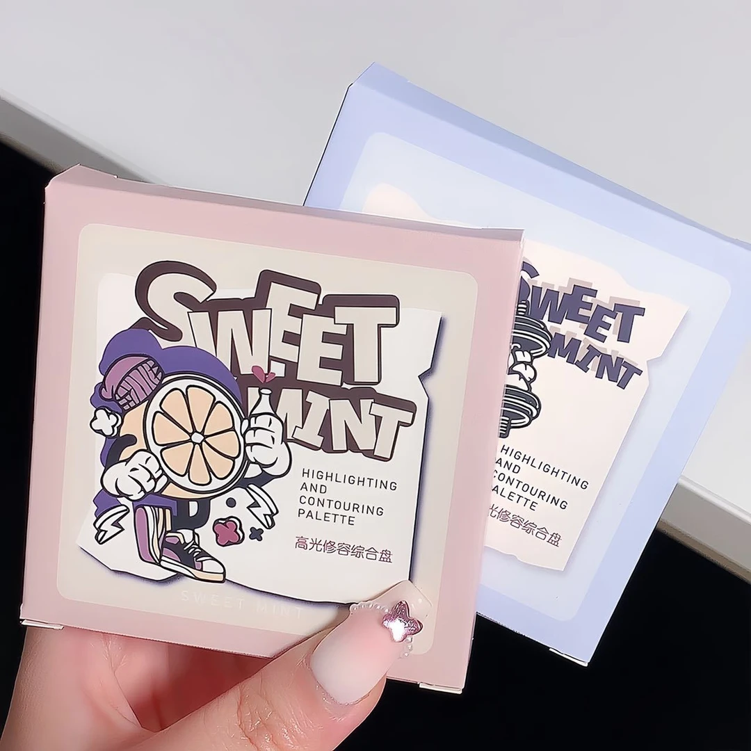 SWEETMINT高光修容综合一体盘修饰轮廓提亮肤色防汗持久不易脱妆