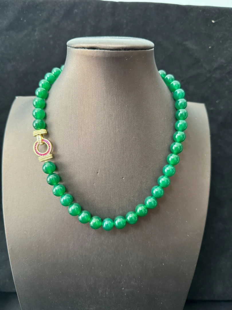 铜合金琉璃项链 QXL0271高奢琉璃项链