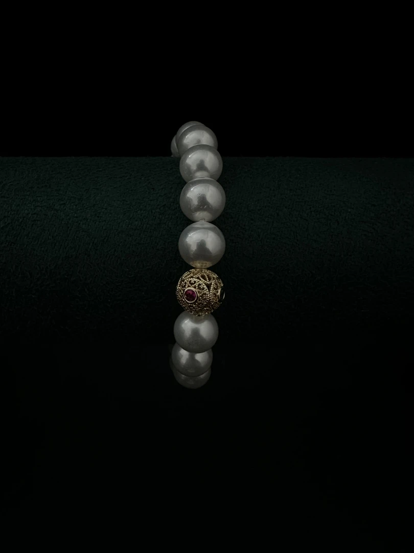 铜合金合成锆石手链 ZS0057中古手链