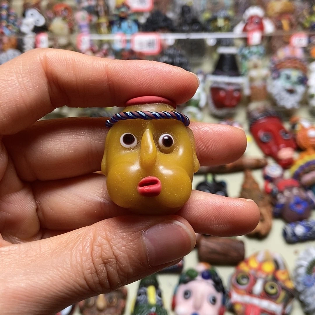琉璃颈饰可爱嘟嘟
