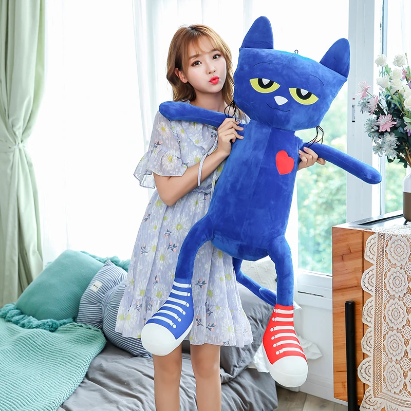 欧儿玩具皮特猫毛绒玩具批发创意公仔娃娃陪睡玩偶猫咪送女朋友