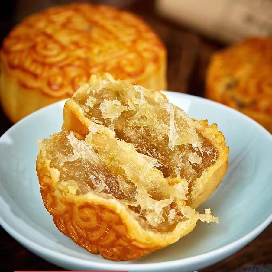 广西南宁横州月饼老品牌板栗莲蓉冬蓉翅红豆香芋哈密瓜广式批发