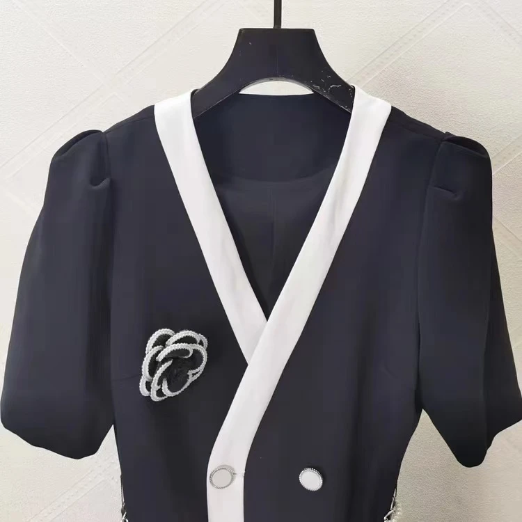 备注编号 修身小香风气质轻奢时尚新款女裙多价格链接