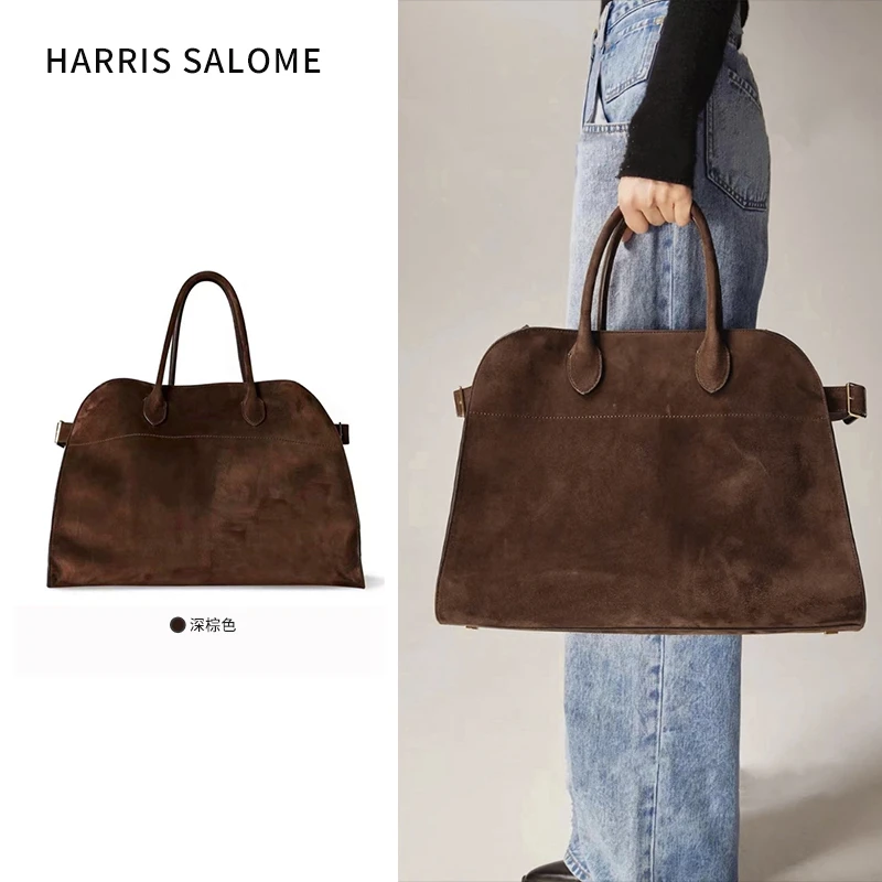Harris Salome秋冬高级感复古磨砂手提包