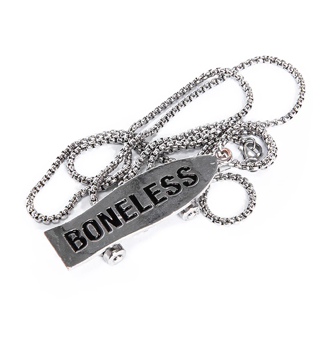 BONELESS 滑板项链