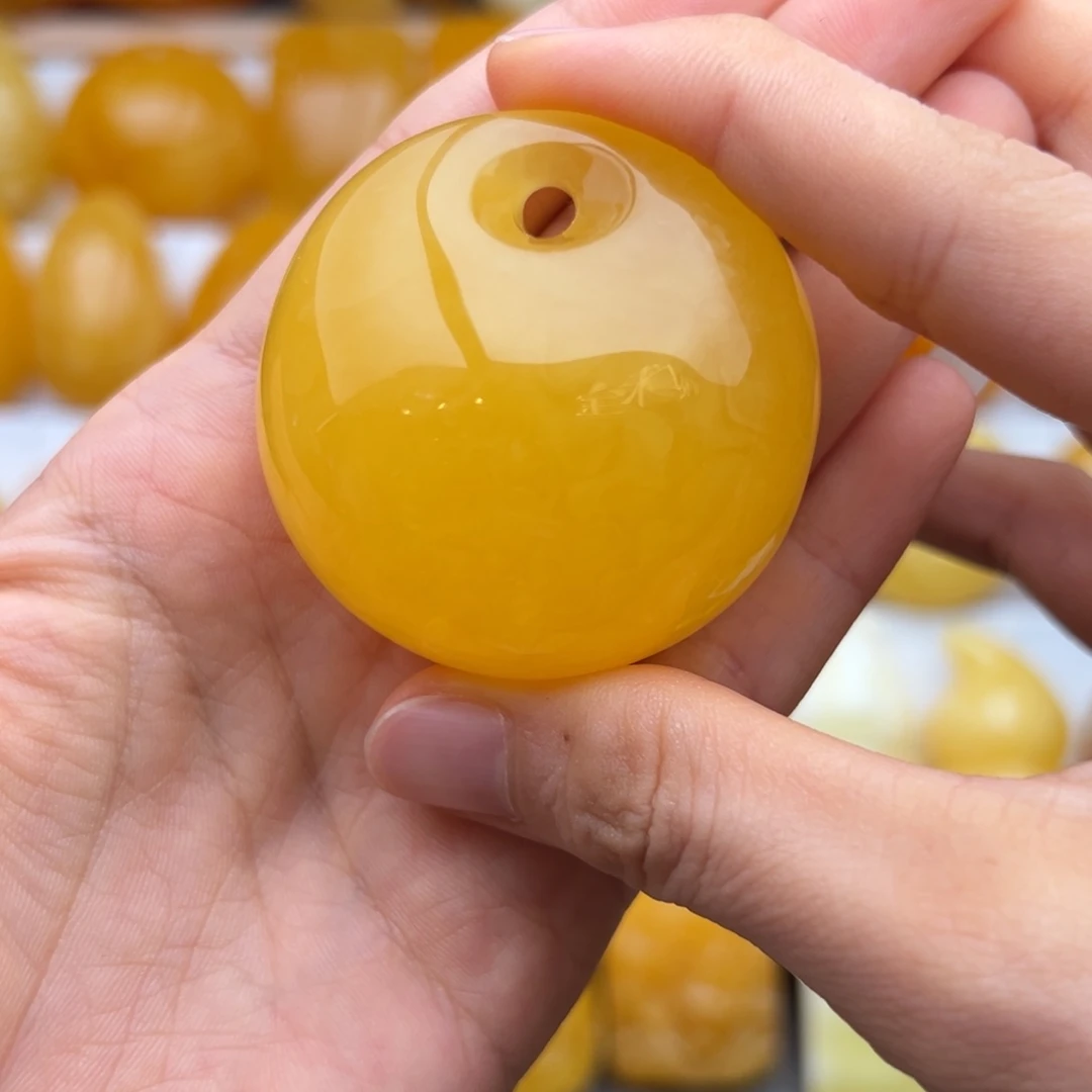 蜜蜡颈饰未镶嵌吊坠