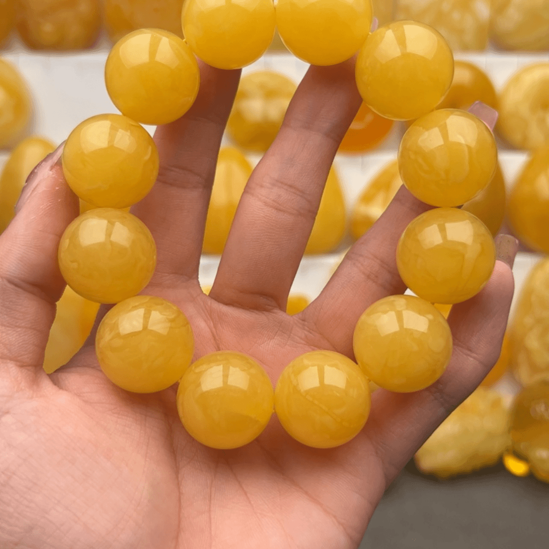 【闪购商品】蜜蜡颈饰未镶嵌用****7