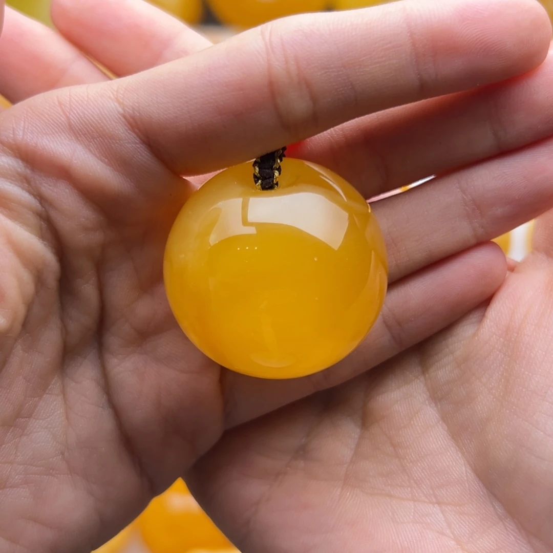 蜜蜡颈饰未镶嵌吊坠