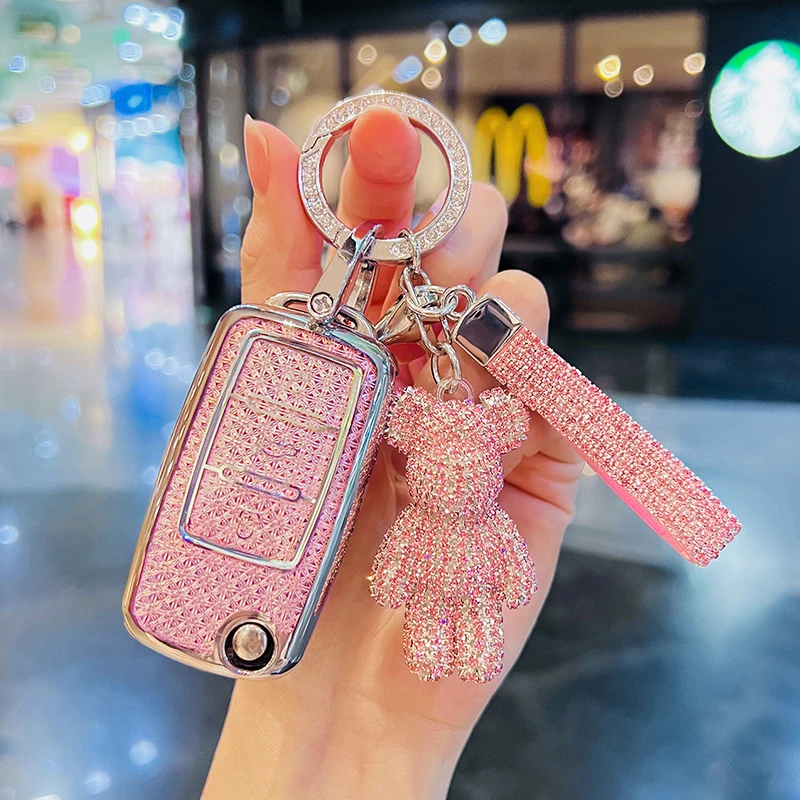 大众汽车钥匙套途观l桑塔纳速腾朗逸宝来polo高尔夫8探岳扣保护壳