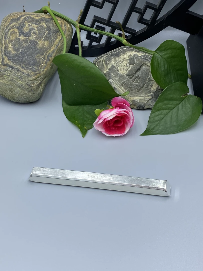 足银银制品 侗石記   手工 实心  银条  （一条）