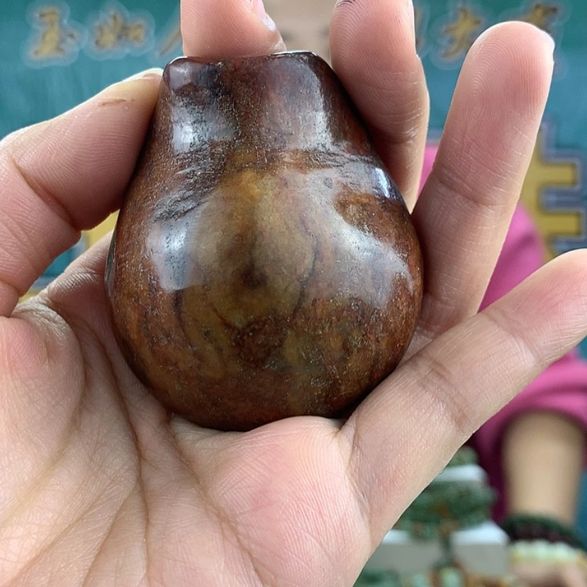 【闪购商品】岫岩河磨玉（透闪石质玉）把件未镶嵌
