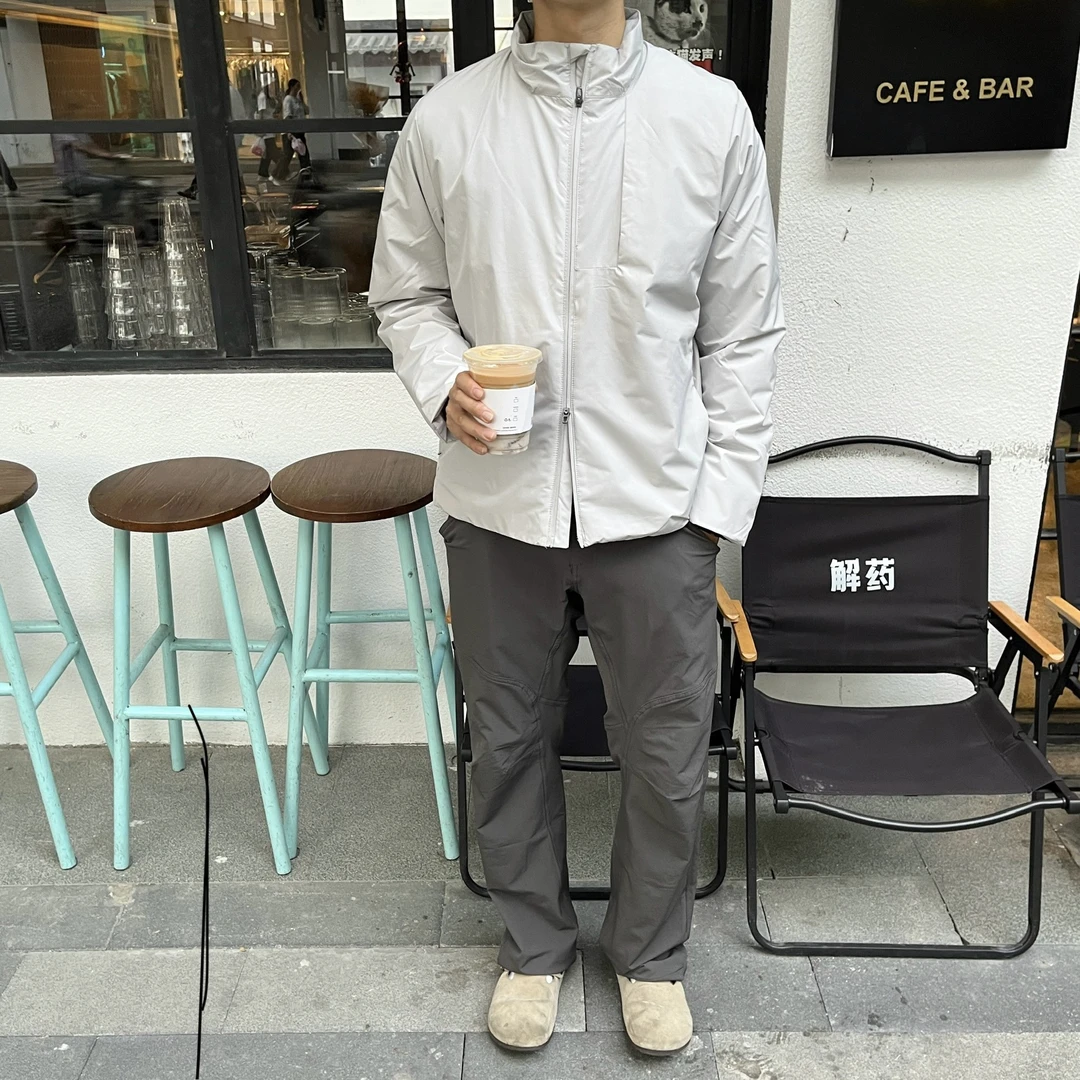 AUTICUP 二棉外套男城市通勤棉服citywa户外通勤立领保暖防风夹克