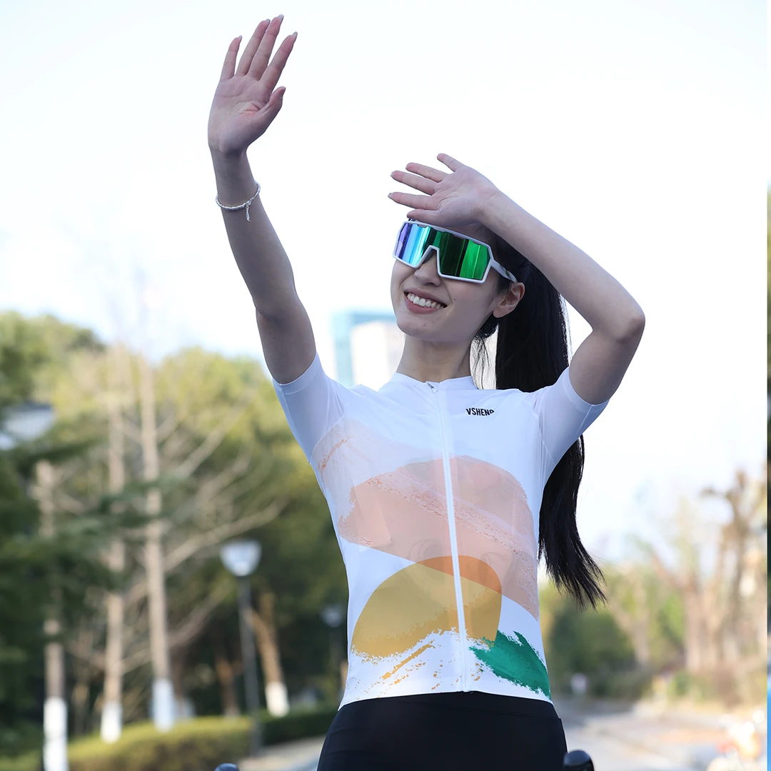 为胜「春夏经典-短袖款集合链接」男女款骑行服速干防晒紧身透气