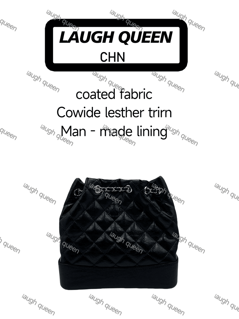 Laugh Queen手工打造真皮女士包时尚包包10667链条双肩