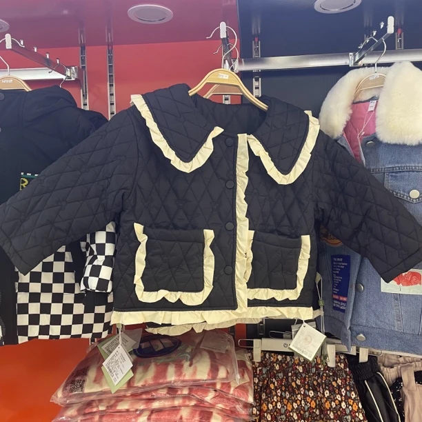 小朋友的秘密100码130码棉服夹棉