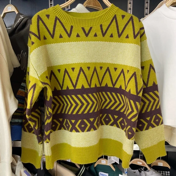 芙米拉120码、130码、160码绿色毛衣