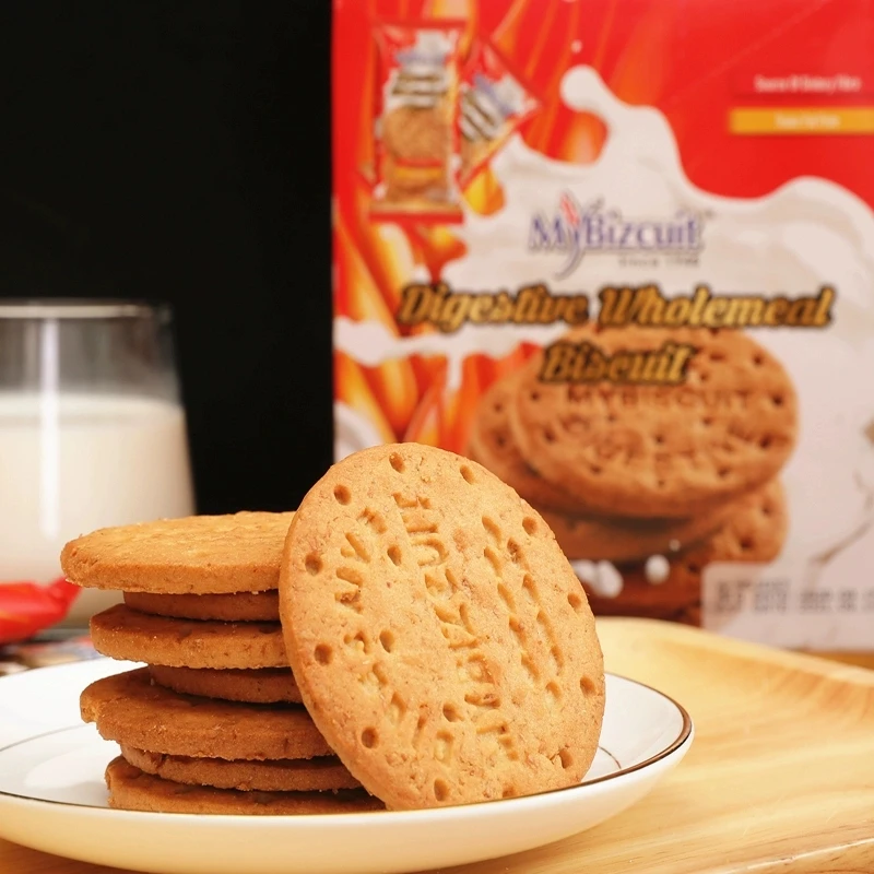 麦比客全麦饼干葡萄干麦芽可可味600g盒马来西亚进口粗粮代餐早餐