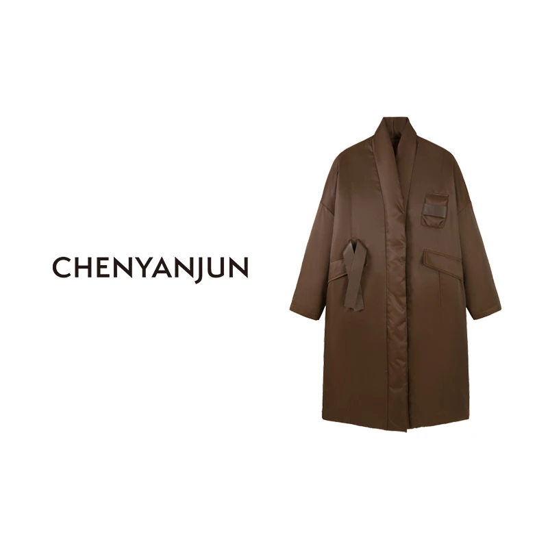 【和尚羽绒】CHENYANJUN陈妍君和尚领设计感羽绒服CYJ-YJ48-23WS138