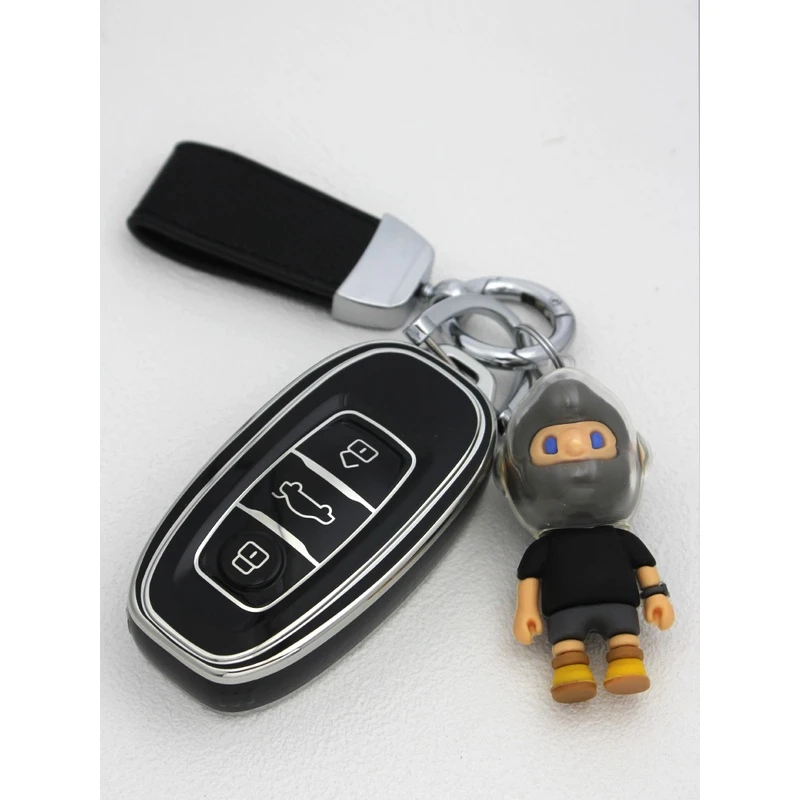 红旗eqm5钥匙套2023新款H7包E-HS3plus扣高档改装高档汽车壳男女