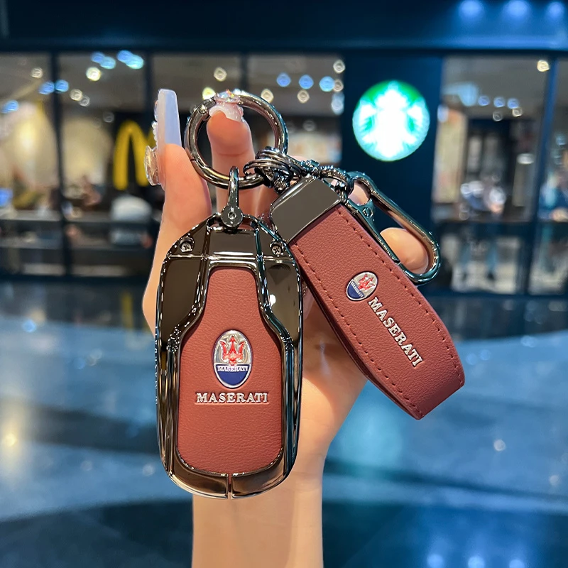 适用玛莎拉蒂吉博力钥匙套格雷嘉Grecale扣莱万特Levante总裁gt包