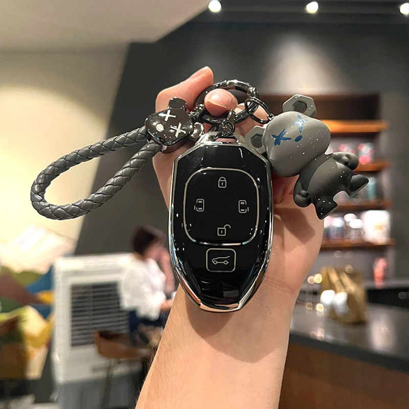 传祺M8钥匙套广汽新传奇E9MAX宗师M7包大宗师汽车配饰壳扣男改装