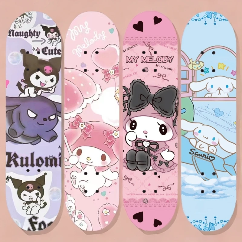 儿童滑板初学者3-6一12岁女童8小女孩双翘10女生四轮滑板车库洛米