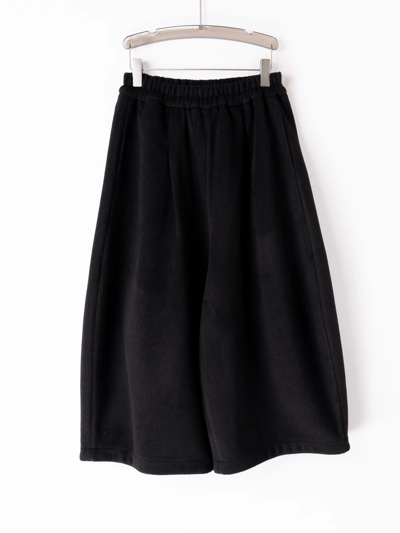 PK241148秋冬新款气质舒适时尚裤子松紧腰花苞裤八分裤宽松复古