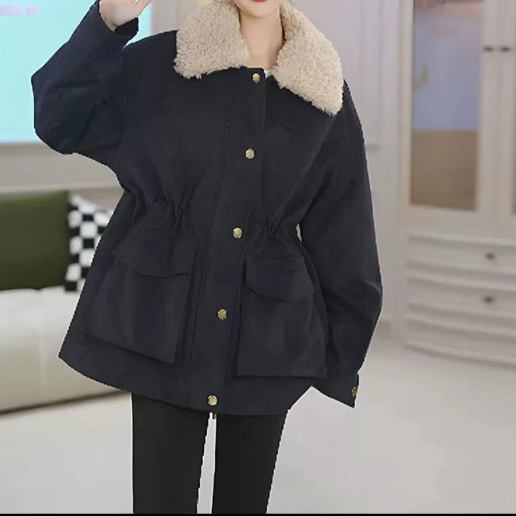 XIE6   翻领设计百搭外套9879