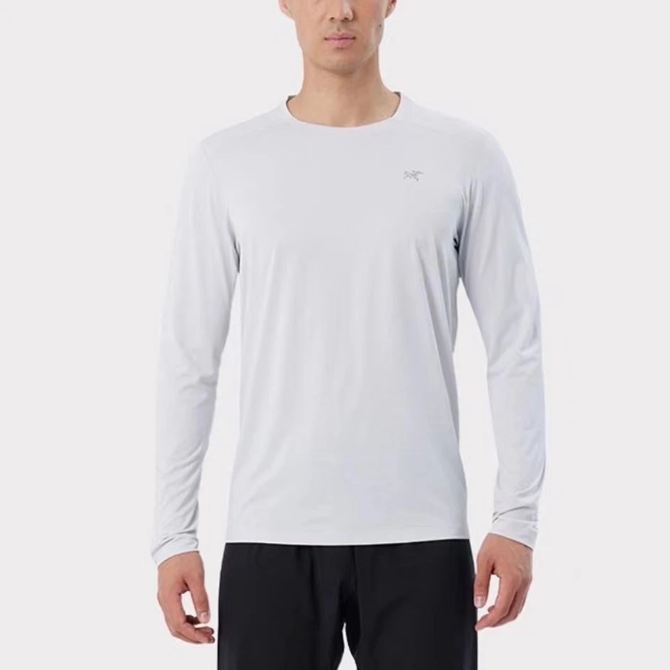 ARC‘TERYX/始祖鸟Cormac Crew纯色透气速干圆领长袖体恤