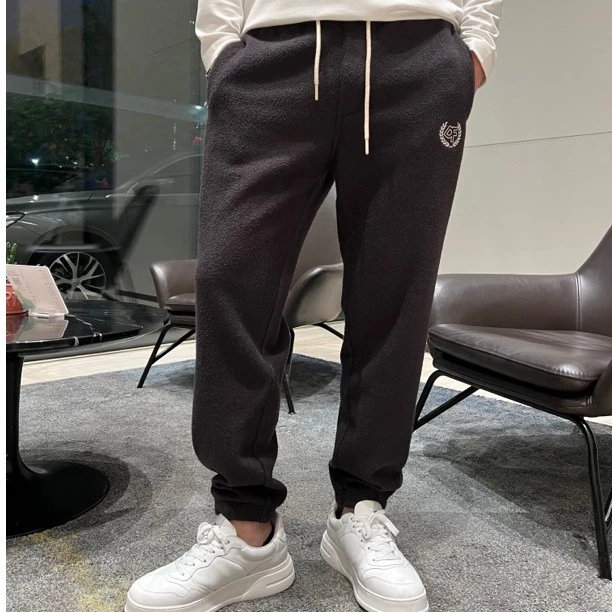 DIKALO FERRE/迪卡里奥 费雷CK201男士秋冬高阶毛圈面料束脚卫裤