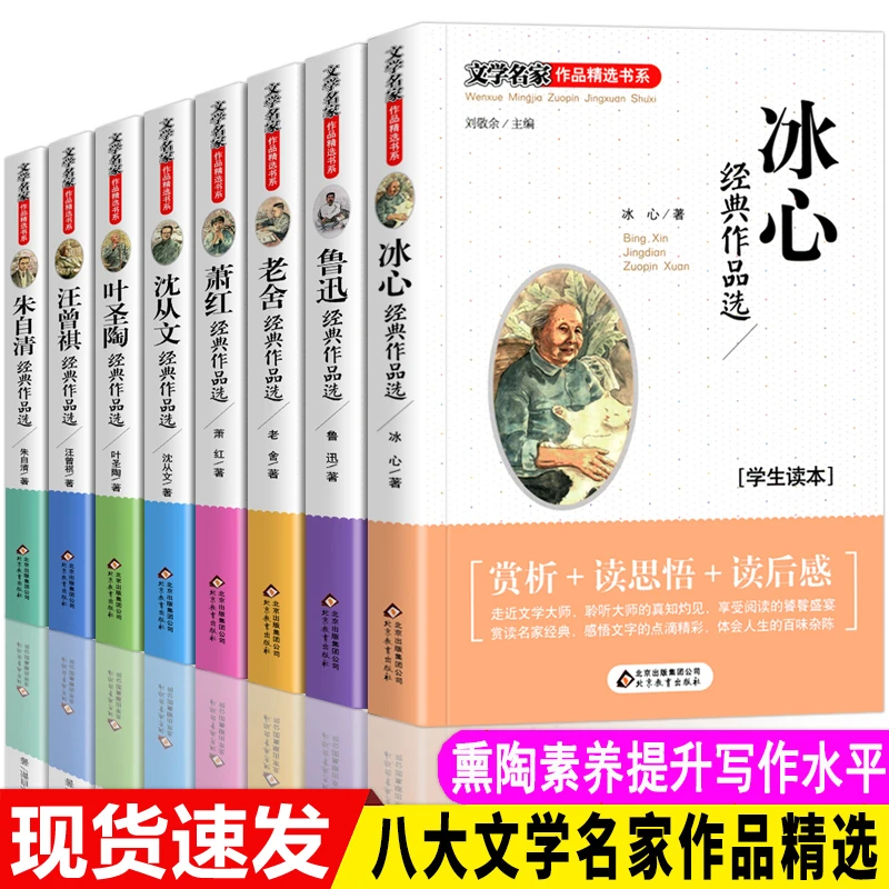 套装《文学名家作品精选书系》（全8册）
