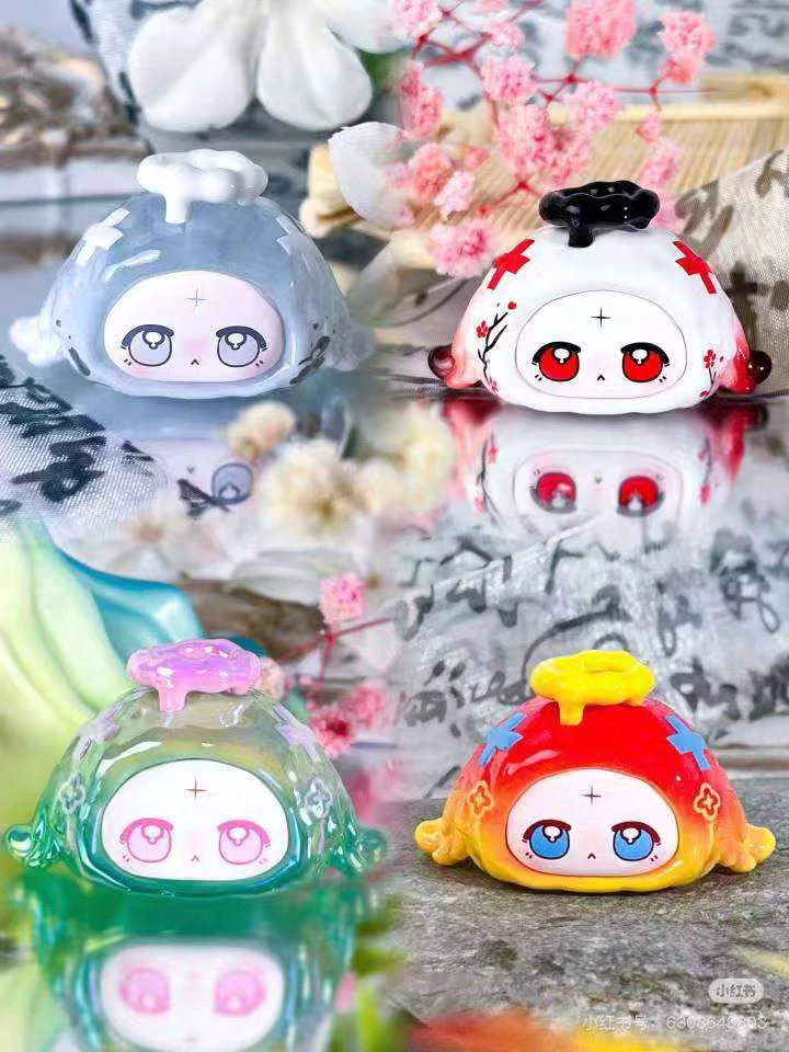 草莓穆斯塔白日梦BUNNY春熙云锦系列盲盒mini萌粒桌面可爱摆件女