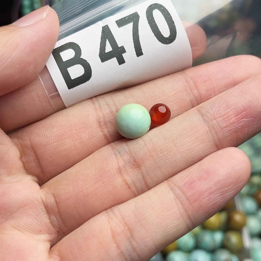 南红玛瑙配饰未镶嵌配饰