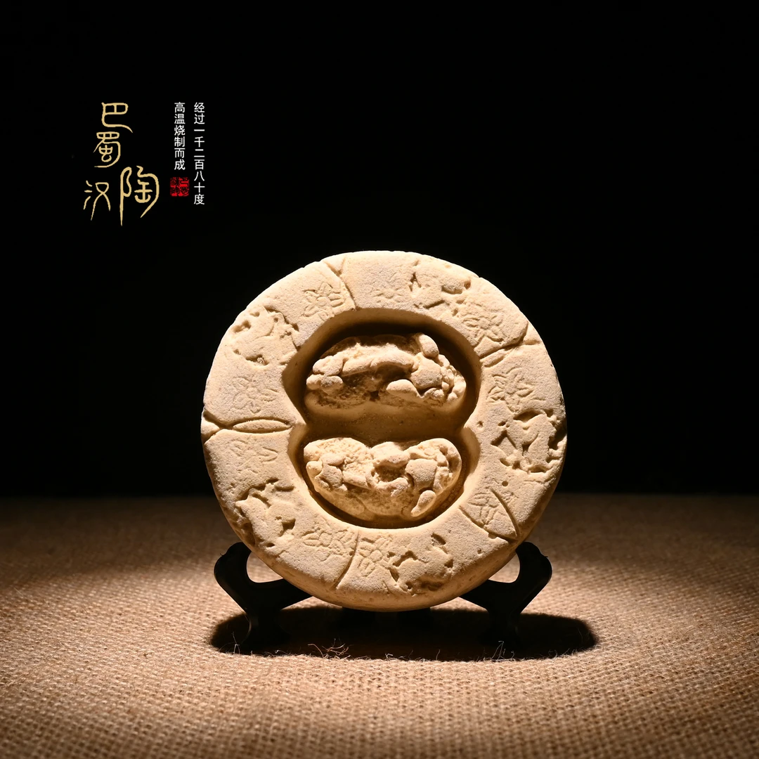 【貔貅盖置】汉陶旗舰店-非遗茶盘，茶宠吸水手工雕刻精美干泡台