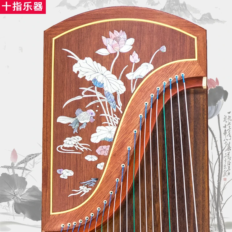 DunHuang/敦煌古筝694L系列荷塘月色专业考级古筝琴初学成人演奏