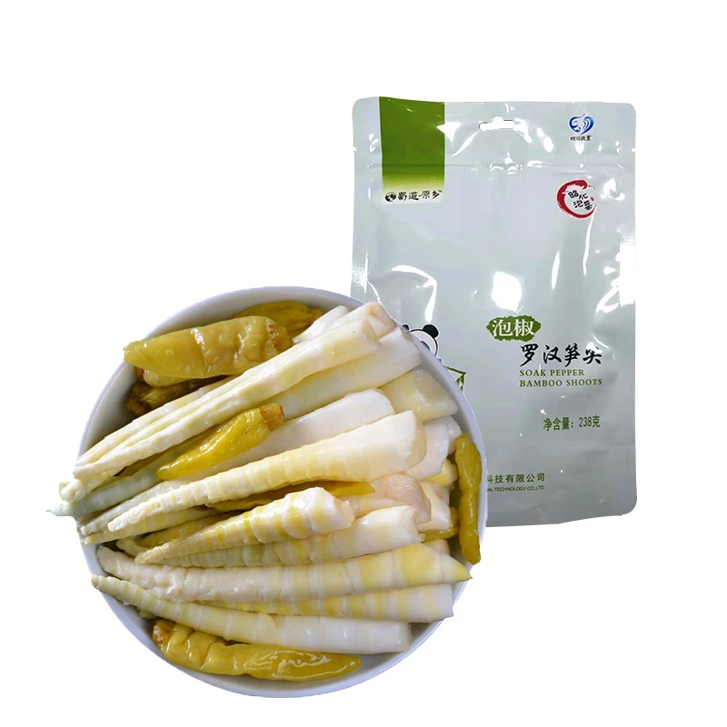 昭化区蜀道原乡泡椒罗汉笋238g/袋新鲜爽脆口感休闲零食开袋即食