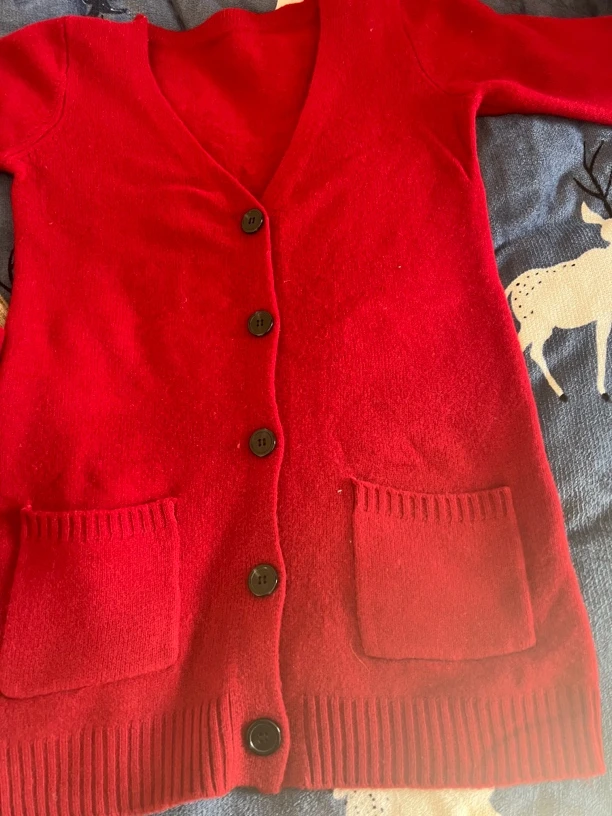 清仓处理双股加厚羊毛开衫