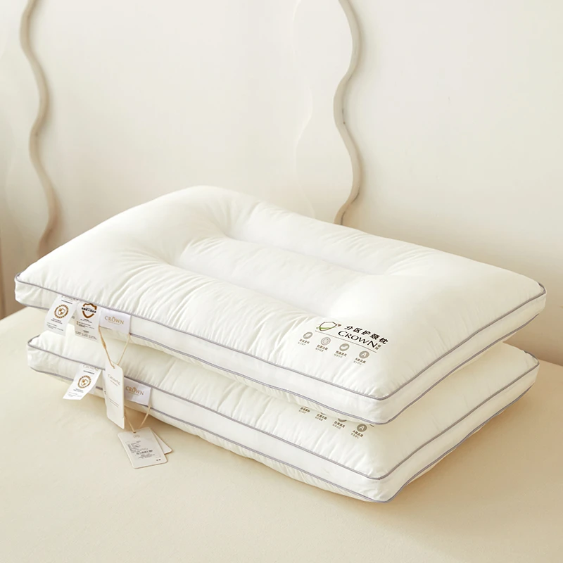 【董可飞专属】CrowN皇冠100棉分区枕 AA