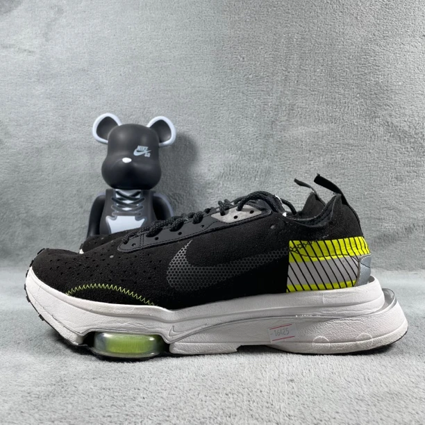 二手44码 Nike Air Zoom 增高鞋 黑 磨损剐蹭污渍裂纹 公价789