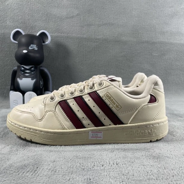 二手40码 adidas Originals NY 90 板鞋 米色 无盒 公价278
