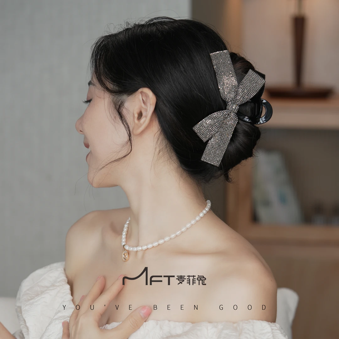 星空少女2023新款抓夹星光闪闪蝴蝶结抓夹22060448A